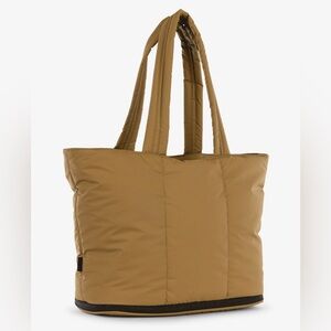Luka Expandable Laptop Tote Khaki